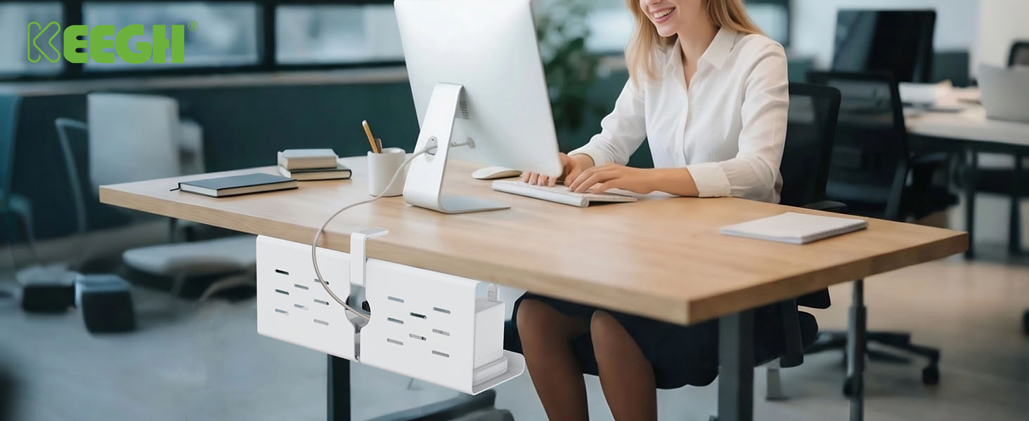 White Cable Management Tray-1