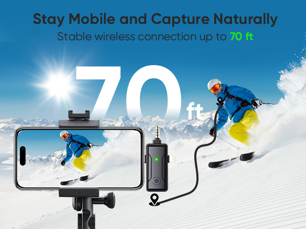 Stay mobile and capture Naturally