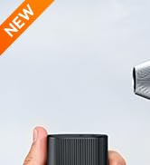 WOLFBOX MF200 Electric Air Duster with Removable Battery & 4 Nozzles, Cordless 3-Speed Adjustable...