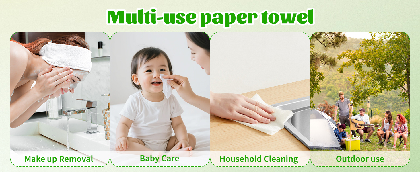 clean facial towels