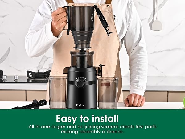 Esay to install juicer