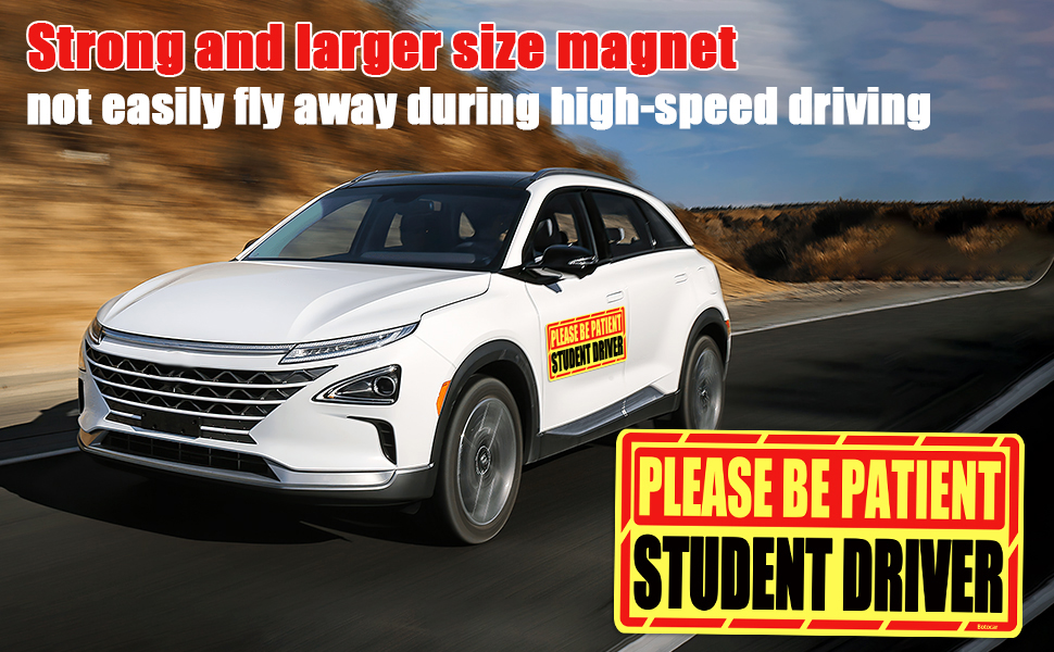Student Driver Car Magnet