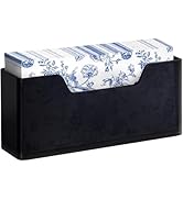 Acrylic Guest Towel Holder for Bathroom, Clear Waterproof Splashing Vertical Napkin Holder for Ki...
