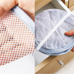 Polyester mesh, ventilated, not easy to mold,Foldable, easy to store, no space
