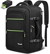 Vancropak Travel Personal Item Backpack for Spirit Airlines with Shoe Compartment Removable, 18x1...