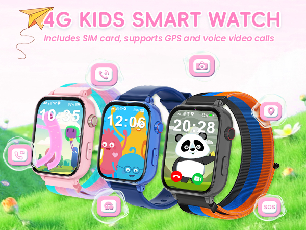 4G KIDS SMART WATCH