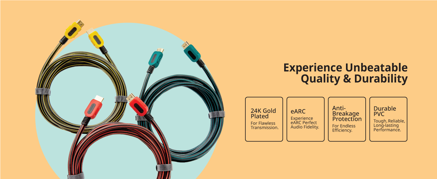 pacroban hdmi trio 3 pack 8k cables