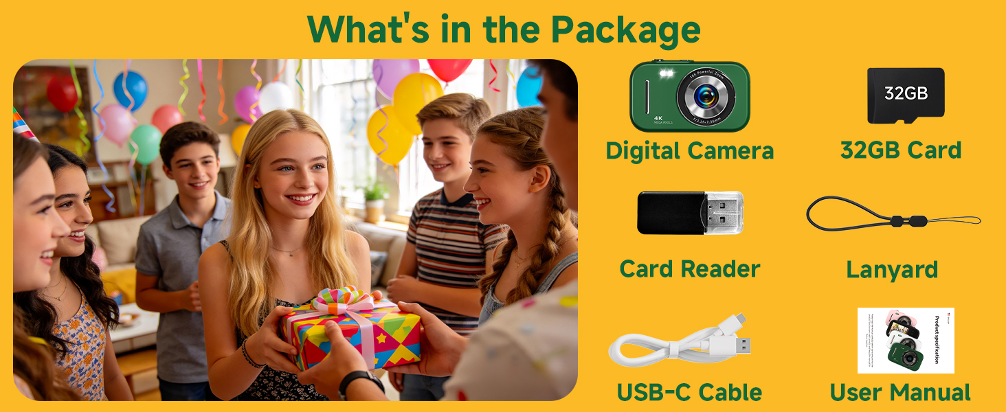 perfect gift,portable camera,digital camera with sd card
