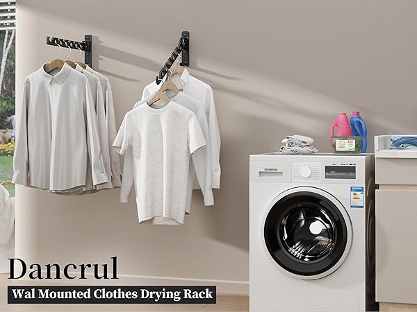wall mounted clothes hanger