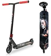 Lightweight Kick Stunt Scooter-Lab Tested Safety Certified Street Freestyle Trick Scooter with Al...