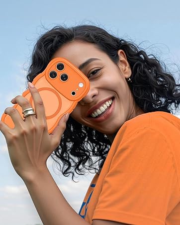 for iphone 17 pro max case orange