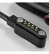 Haourlife Replacement Magnetic Charging Cable for Bluetooth Smart Watch(7.62mm 4 Pin)