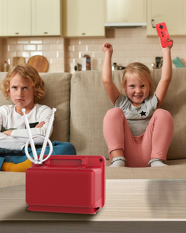 Purchase multiple grips to play games with family and friends