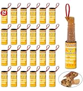 24 Pack Fly Strips Outdoor Sticky Hanging, Bug &amp; Fruit Flies Traps Indoor Paper Rolls for Kitchen...