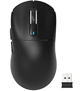 ATTACK SHARK X3 Lightweight Wireless Gaming Mouse with Tri-Mode 2.4G/USB-C Wired/Bluetooth,Up to ...
