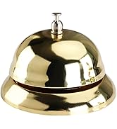 TOYANDONA 1pcs Gold Call Bell, 3.35 Inch Service Bell for Calling, Desk Bell, Re...
