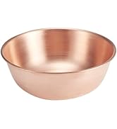 Purecopper-Medium 5.11'' Round Solid Copper Bowl - Handmade Decorative and Serving Bowls, Bowls f...