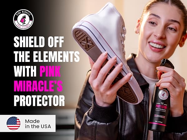 Water repellent for white shoes 