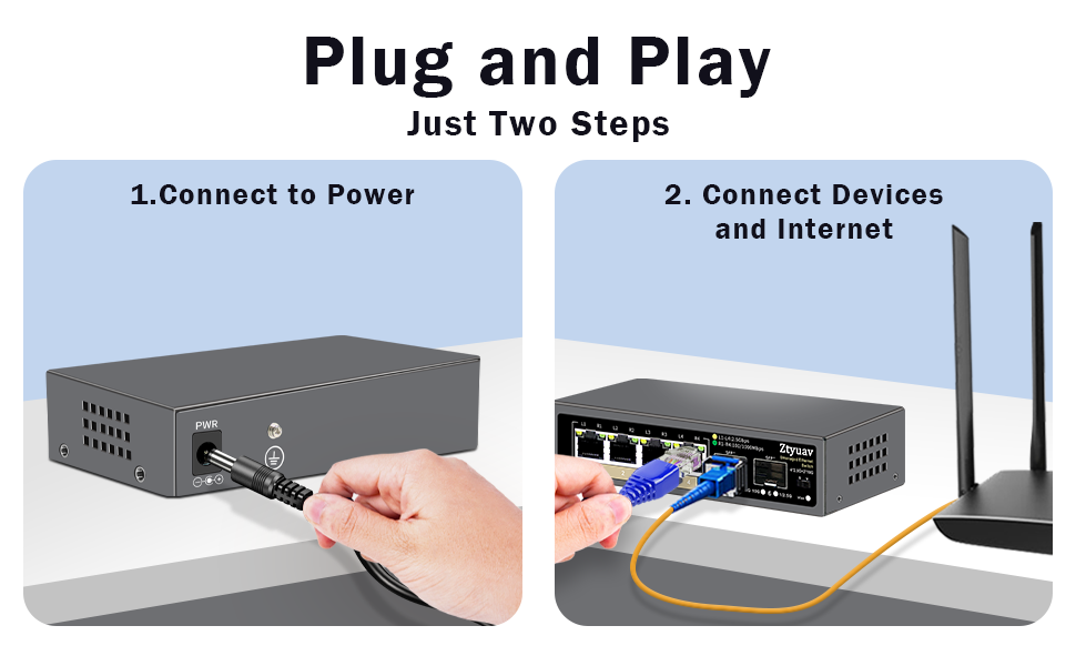 unmanaged poe switch