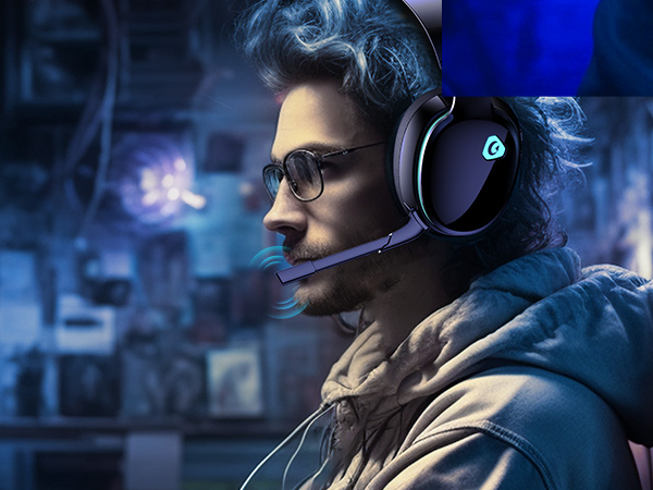 Gtheos wireless gaming headset ps5 headset gaming headphones bluetooth gaming headset