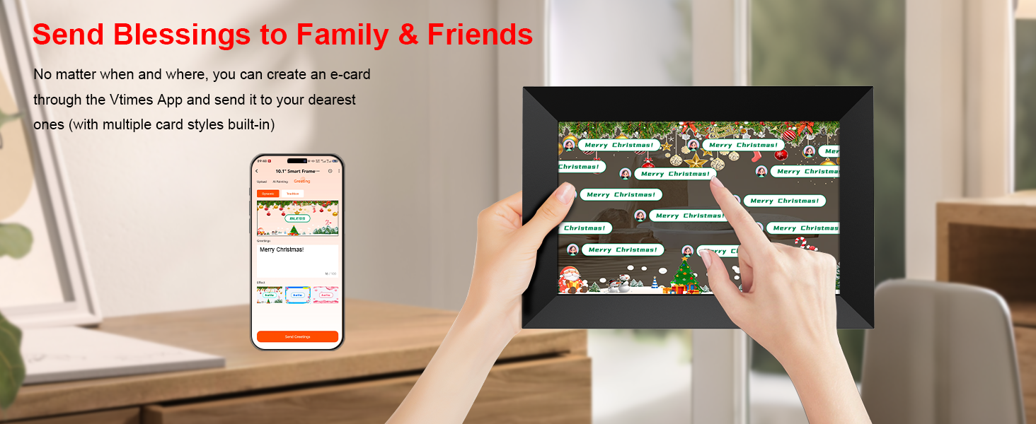 wifi picture frame for grandparents