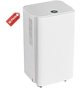 OLIXIS 2,000 Sq. Ft Dehumidifier, 30 Pints Dehumidifier for Basement with Drain Hose, 2L/0.53 Gal...