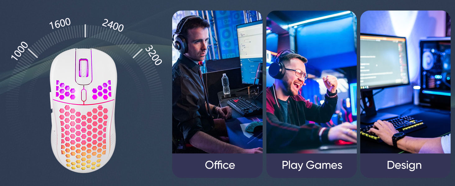 wireless gaming mouse