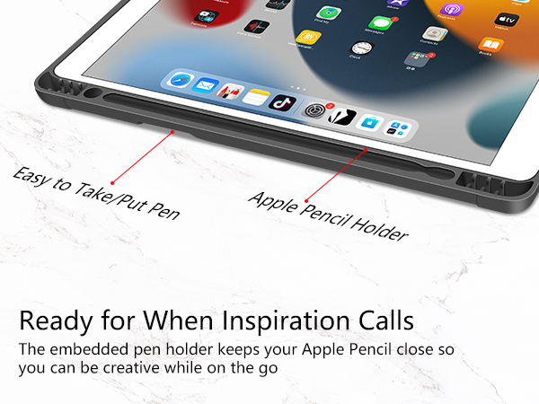 Keyboard Case for iPad 9th 8th 7th Generation 10.2 2021/2020/2019