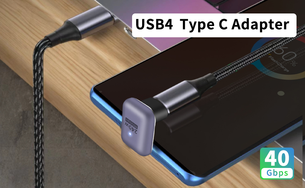u shape usb c adapter