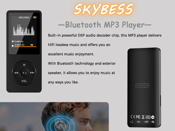 mp3 player with bluetooth