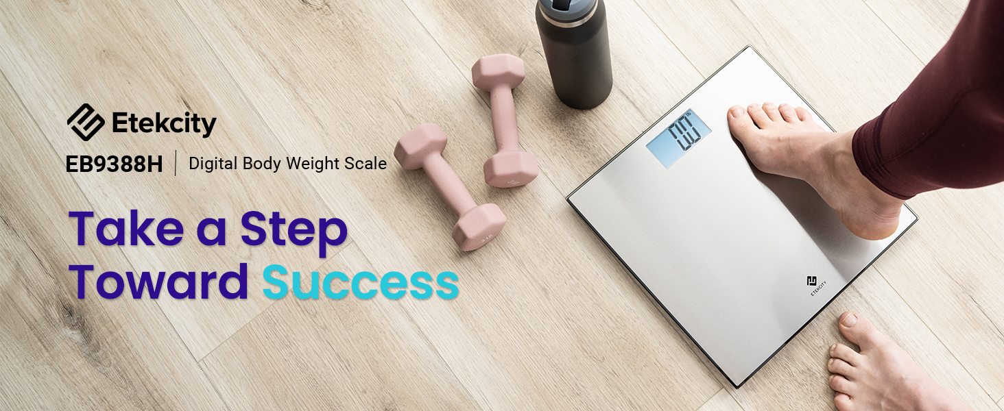 Etekcity Stainless Steel Digital Body Weight Bathroom Scale