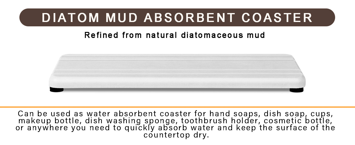 Large Water Absorbing Stone Tray,