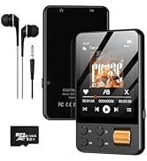 128GB Bluetooth 5.4 MP3 Player with Touchscreen and Buttons Portable Music Player, Supports Video...