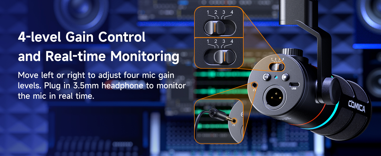 Real-Time Monitoring &amp; Gain Control