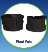 Aquascape Fabric Plant Pot for Pond and Aquatic Plants, Versatile, Durable, 12-Inch x 8-Inch, 2-P...