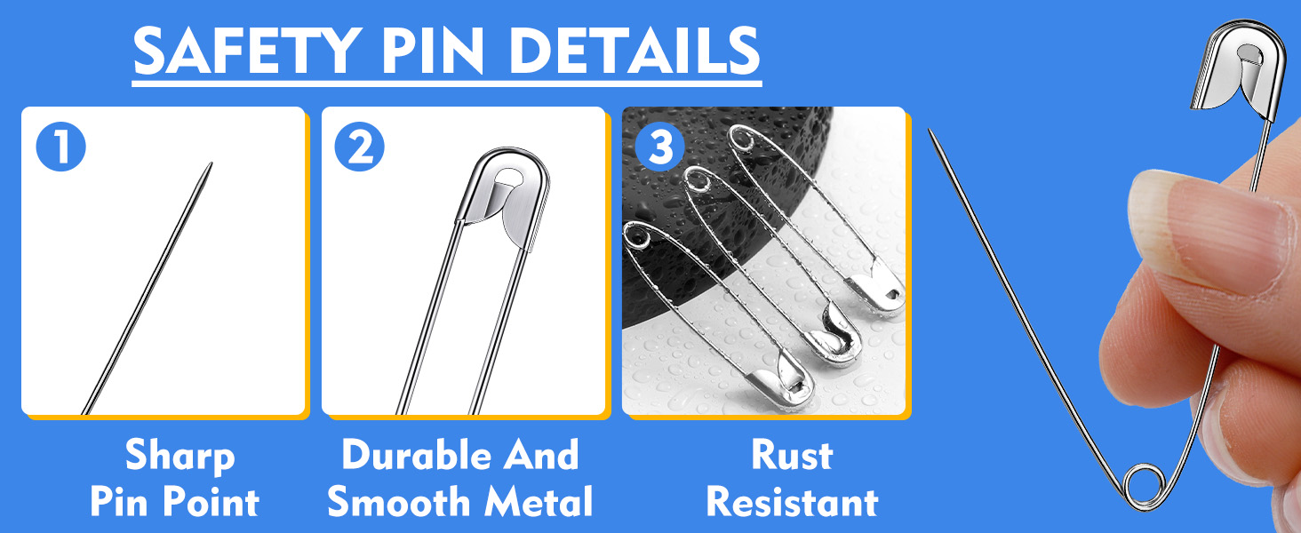 safety pins for clothes
