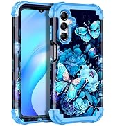 Miqala for Galaxy A15 5G Case,Glow in The Dark Three Layer Heavy Duty Shockproof Full Body Protec...