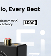 1Mii B06T3+ Bluetooth Receiver with LDAC, Hi-Res Wireless Audio Adapter with aptX Low Latency &amp; H...