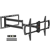ELIVED Long Extension TV Mount for Most 42-90 Inch tvs, Full Motion Wall Bracket with 40.4 inch L...