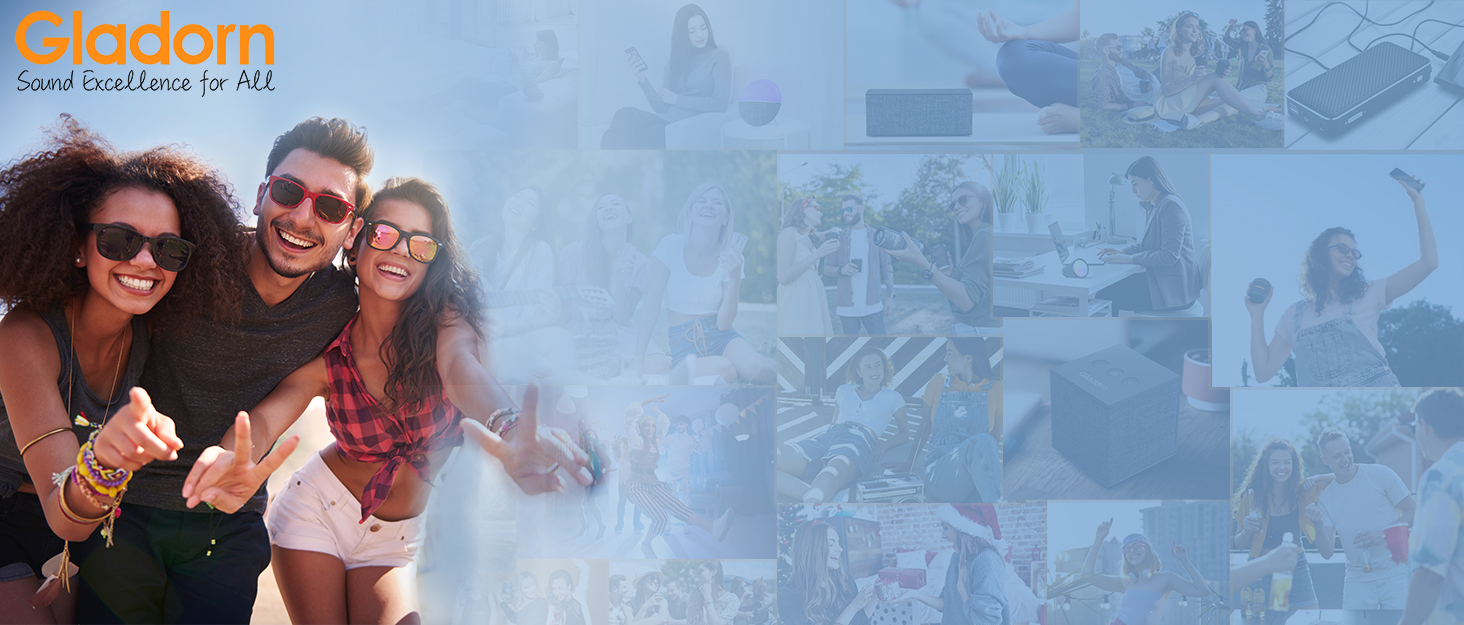 Gladorn bluetooth speaker