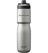 CamelBak Podium Steel Insulated Stainless Steel Bike Water Bottle – for Cycling, Fitness &amp; Sports...