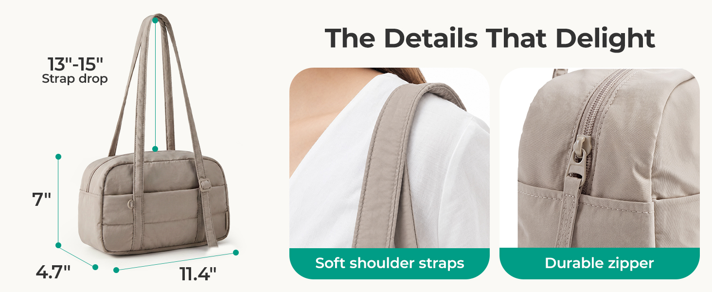 soft puffy bag