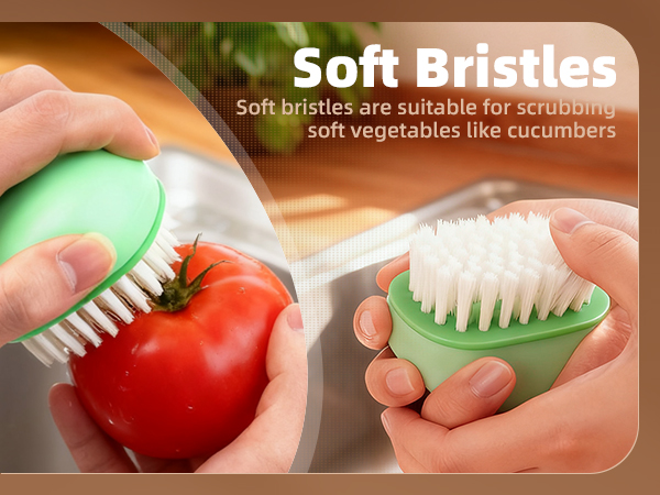 Vegetable Brush Scrubber for Food