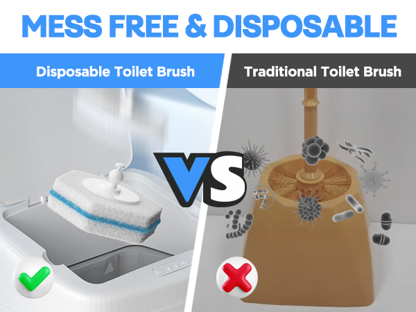 toilet brush disposable