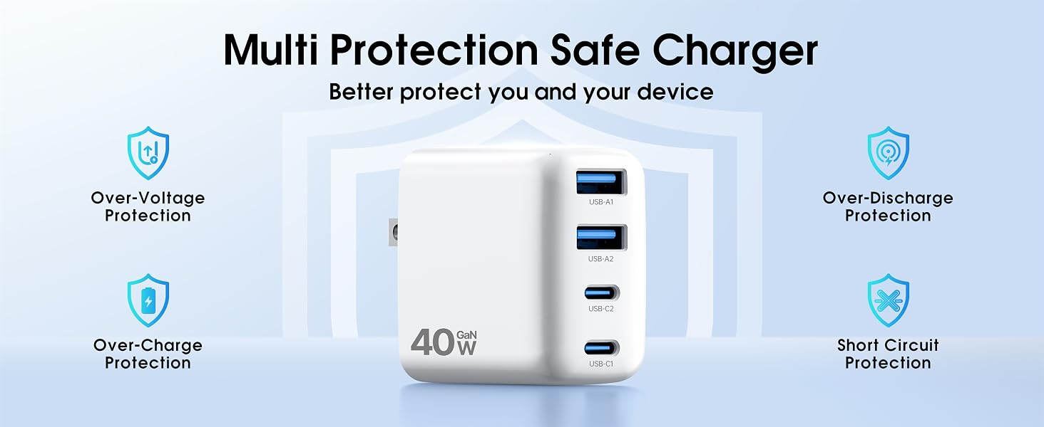 Multi Protection Safe Charger