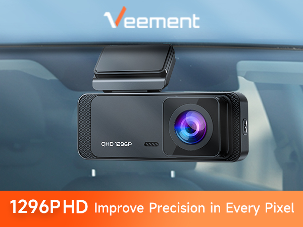 Dash Cam 1296P WiFi Front Dash Camera for Cars