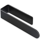 Taozun Hand Towel Holder/Hand Towel Bar - Black Face Towel Holder Self Adhesive Towel Ring for Ba...
