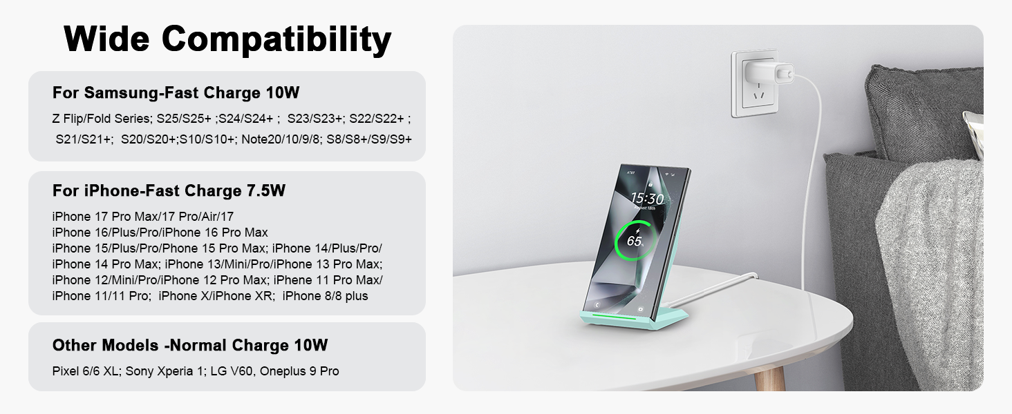 nightstand chaging dock