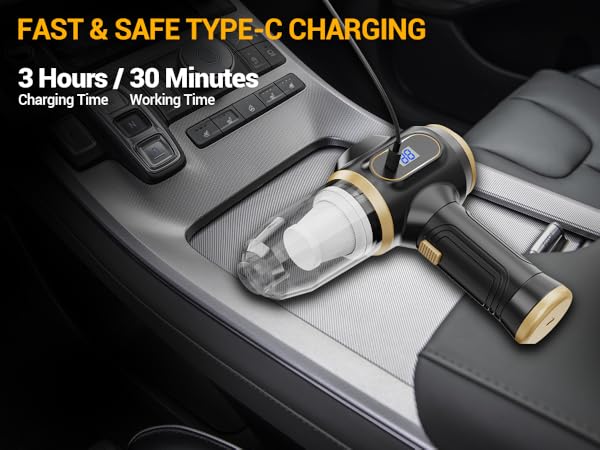 Car Vacuum Portable Cordless