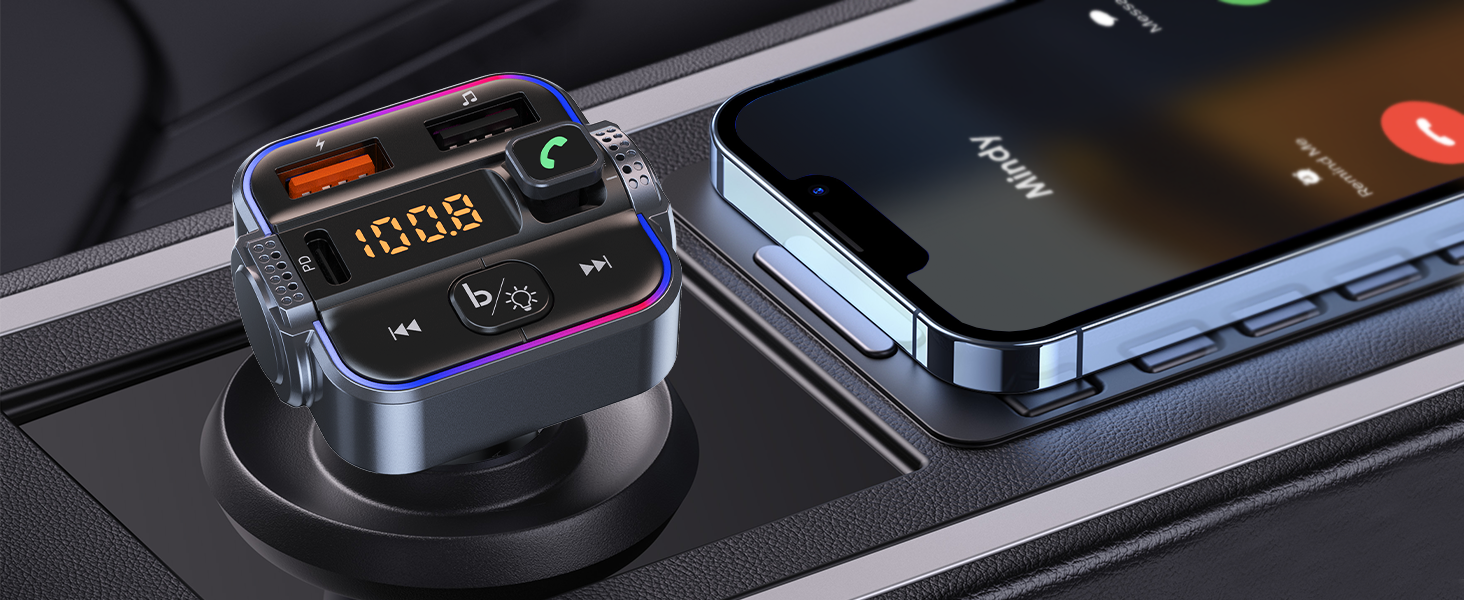 Bluetooth FM transmitter